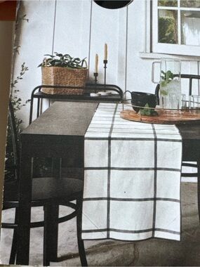 Hearth & Hand - Easy-Care Table Runner 14x72” | New